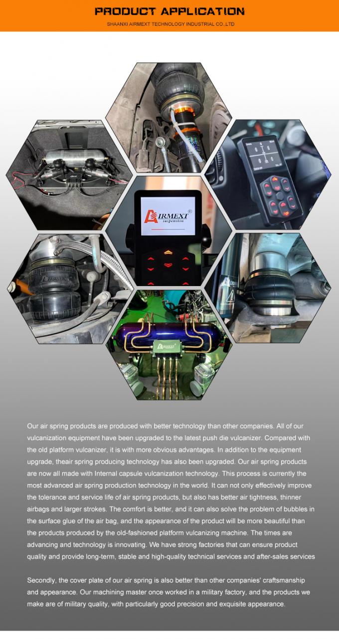 Para TOYOTA CROWN S210 (2012~) /Repuestos de automóviles nuevo soporte de aire/enrollamiento de la suspensión de aire/ensamblaje de resorte de aire AIRMEXT Brand013 16