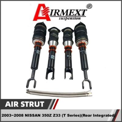 For Nissan 350z Z33 2002-2008 air strut kit air suspension/air bag struts/air adjustable shock absorbers